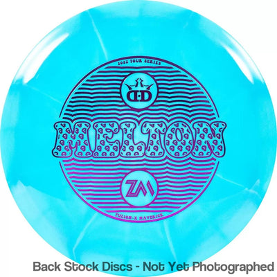 Dynamic Discs Fuzion-X Burst Maverick with Zach Melton 2022 Tour Series Stamp