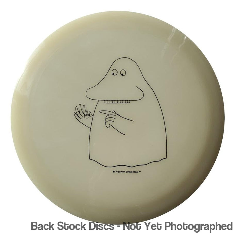 Kastaplast K1 Glow Guld with Moomin Series: The Groke - A bit less glow. Stamp