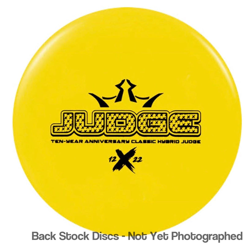 Dynamic Discs Classic Hybrid Judge with Ten-Year Anniversary 2012-2022 Stamp