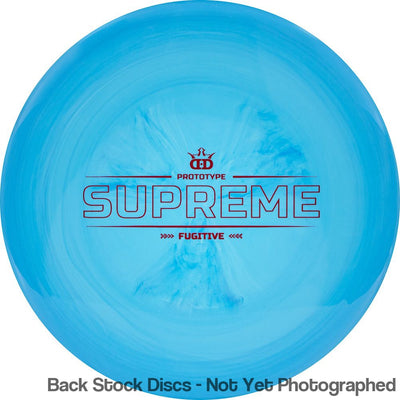 Dynamic Discs Supreme Fugitive Redesigned with Prototype Stamp