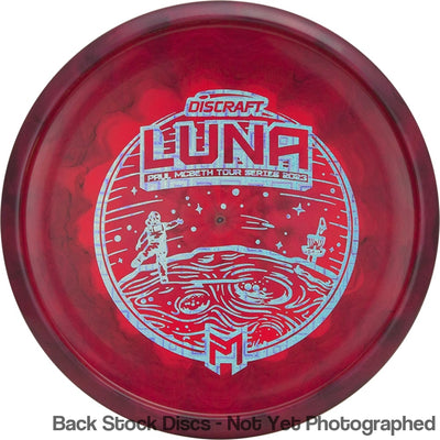 Discraft ESP Swirl Luna with Paul McBeth Tour Series 2023 Stamp