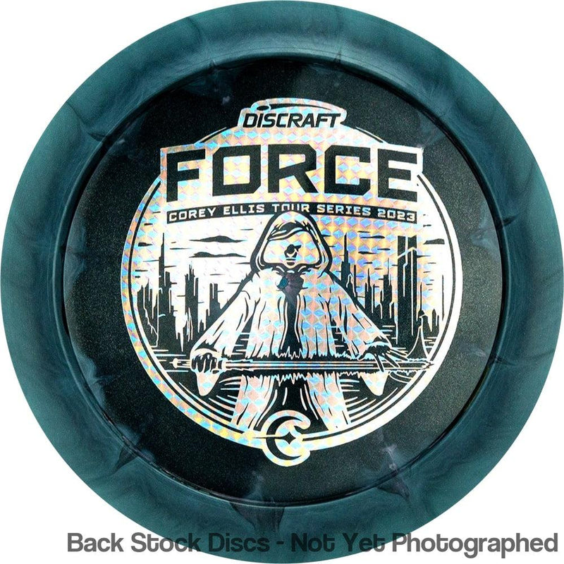 Discraft ESP Swirl Force with Corey Ellis Tour Series 2023 Stamp