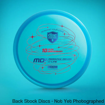 Discmania Italian C-Line MD3 Reinvented with 10 Year Anniversary Revolution Design Stamp