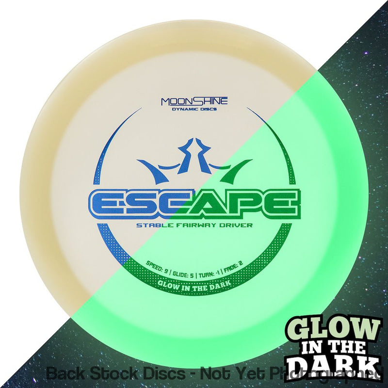 Dynamic Discs Lucid Moonshine Glow Escape with Glow in the Dark Stamp