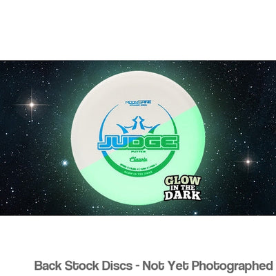 Dynamic Discs Classic Soft Moonshine Judge with Glow in the Dark Stamp