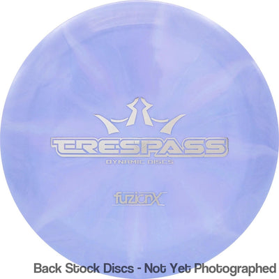 Dynamic Discs Fuzion-X Burst Trespass with Big Bar Stamp