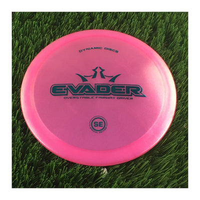 Dynamic Discs Lucid Glimmer Evader with Special Edition Stamp - 167g - Translucent Pink
