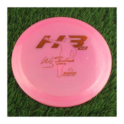 Prodigy 500 H3 V2 with Will Schusterick 2021 Signature Series Stamp - 174g - Translucent Pink