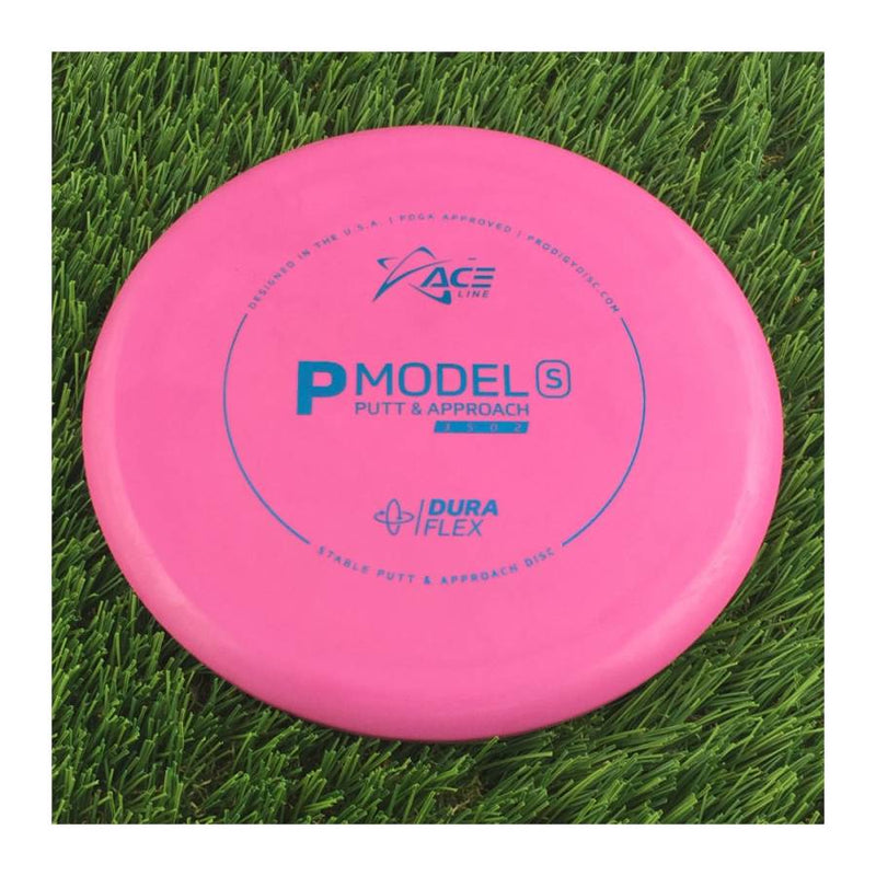 Prodigy Ace Line DuraFlex P Model S with Cale Leiviska 2021 Bottom Stamp Stamp - 173g - Solid Dark Pink