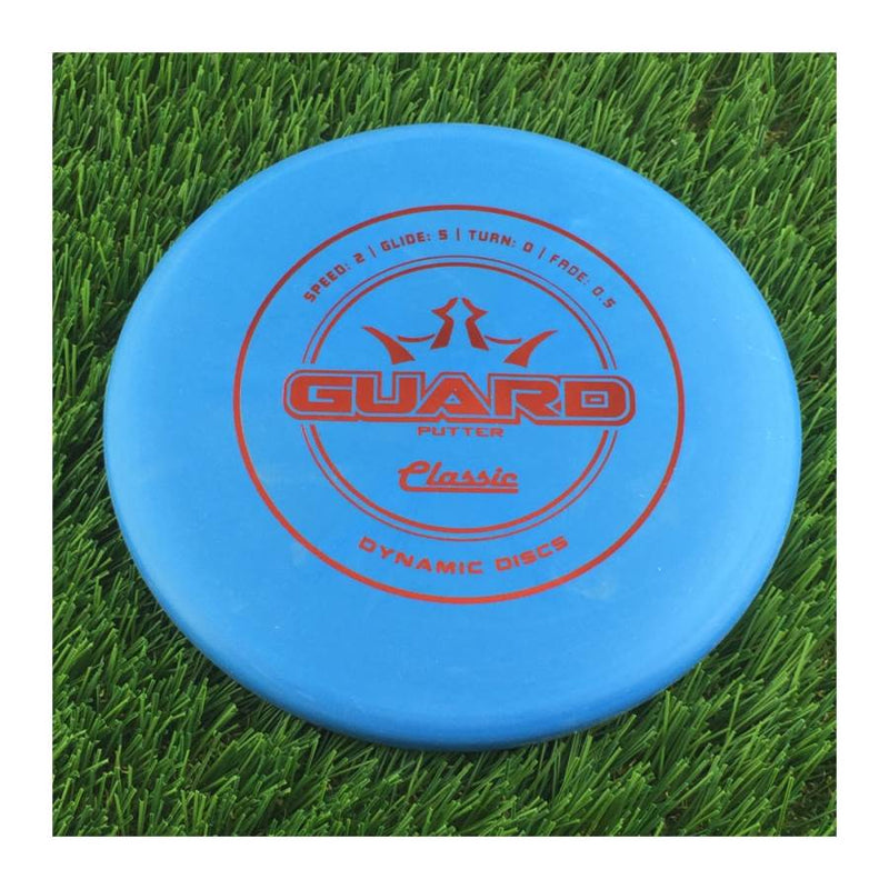 Dynamic Discs Classic (Hard) Guard - 174g - Solid Blue