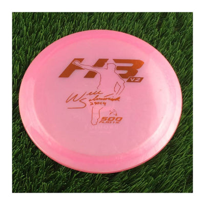 Prodigy 500 H3 V2 with Will Schusterick 2021 Signature Series Stamp - 174g - Translucent Pink