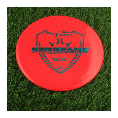 Dynamic Discs Fuzion X-Blend Sergeant with Paige Shue #33833 Team Series V2 2021 Stamp - 176g - Solid Red