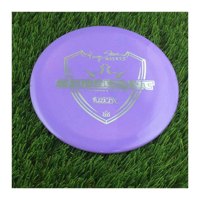 Dynamic Discs Fuzion X-Blend Sergeant with Paige Shue #33833 Team Series V2 2021 Stamp - 176g - Solid Purple