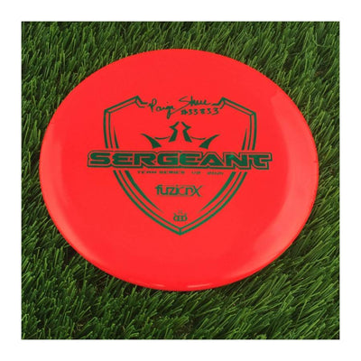 Dynamic Discs Fuzion X-Blend Sergeant with Paige Shue #33833 Team Series V2 2021 Stamp - 172g - Solid Red
