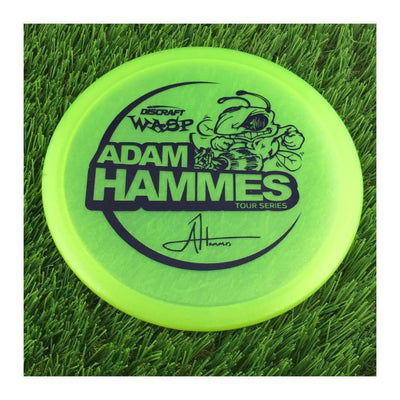 Discraft Metallic Z Wasp with Adam Hammes Tour Series 2021 Stamp - 176g - Translucent Muted Green
