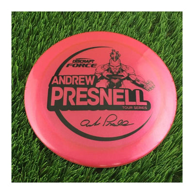 Discraft Metallic Z Force with Andrew Presnell Tour Series 2021 Stamp - 172g - Translucent Pink