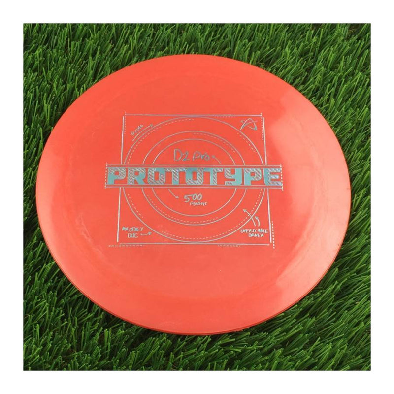 Prodigy 500 D2 Pro with Prototype Stamp - 172g - Solid Light Red