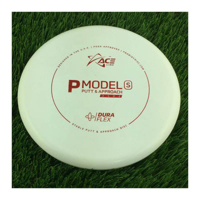 Prodigy Ace Line DuraFlex P Model S with Cale Leiviska 2021 Bottom Stamp Stamp - 175g - Solid Off White