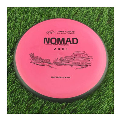 MVP Electron Nomad with James Conrad Lineup Stamp - 165g - Solid Dark Red