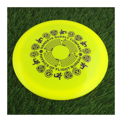 Dynamic Discs Fuzion Vandal with HSCo Handeye Supply Co Commuter Stamp - 173g - Solid Yellow