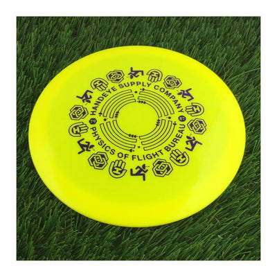 Dynamic Discs Fuzion Vandal with HSCo Handeye Supply Co Commuter Stamp - 173g - Solid Yellow