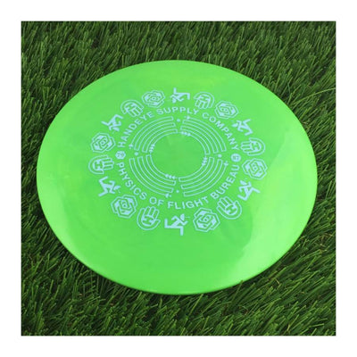 Dynamic Discs Fuzion Vandal with HSCo Handeye Supply Co Commuter Stamp - 174g - Solid Green