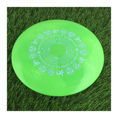 Dynamic Discs Fuzion Vandal with HSCo Handeye Supply Co Commuter Stamp - 174g - Solid Green