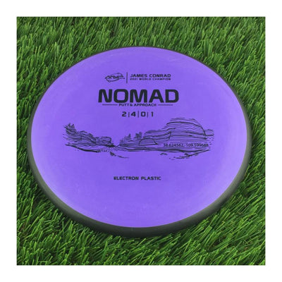 MVP Electron Nomad with James Conrad Lineup Stamp - 173g - Solid Purple
