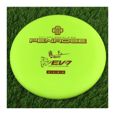 EV-7 Special Blend from EV-7 Penrose with Matt Bell #48950 Stamp - 170g - Solid Lime Green