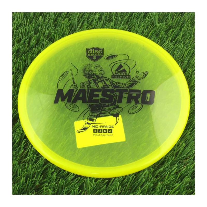 Discmania Active Premium Maestro - 171g - Translucent Yellow