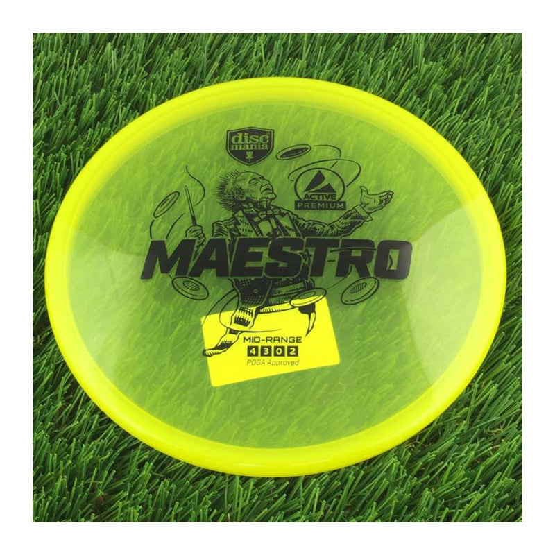 Discmania Active Premium Maestro - 171g - Translucent Yellow
