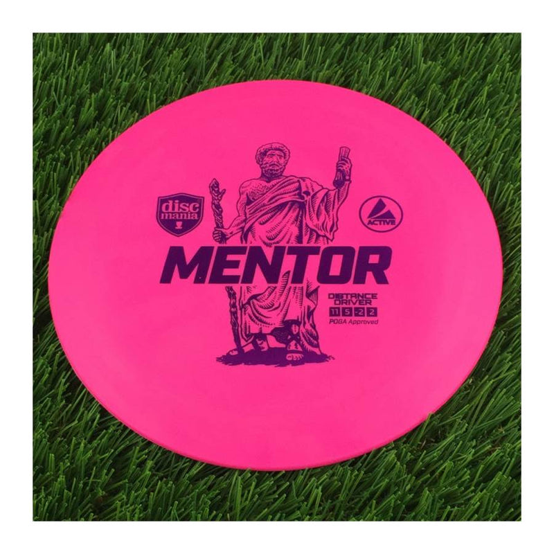 Discmania Active Base Level Mentor - 168g - Solid Pink