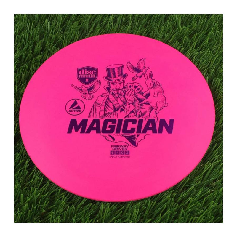 Discmania Active Base Level Magician - 171g - Solid Pink