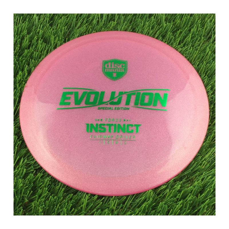 Discmania Evolution Forge Instinct with Special Edition Stamp - 174g - Translucent Pink