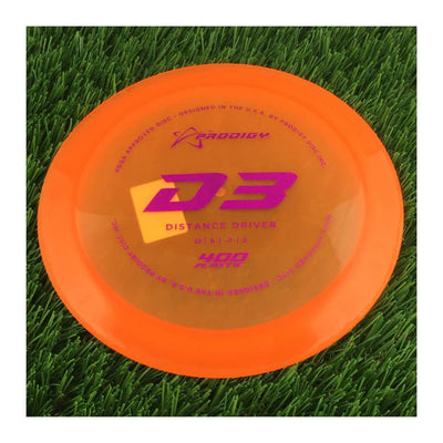 Prodigy 400 D3 - 172g - Translucent Orange