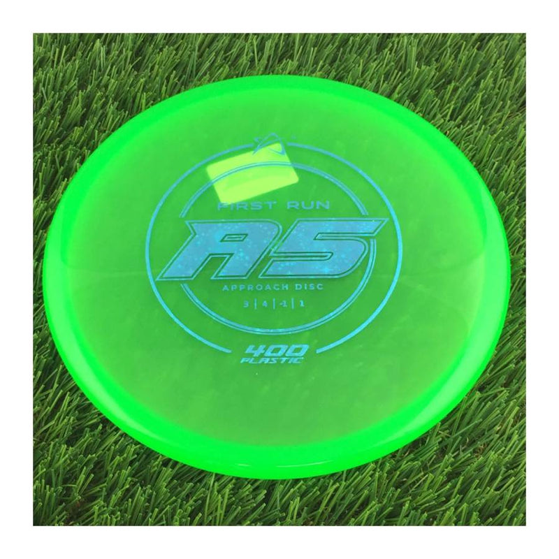 Prodigy 400 A5 with First Run Stamp - 174g - Translucent Green