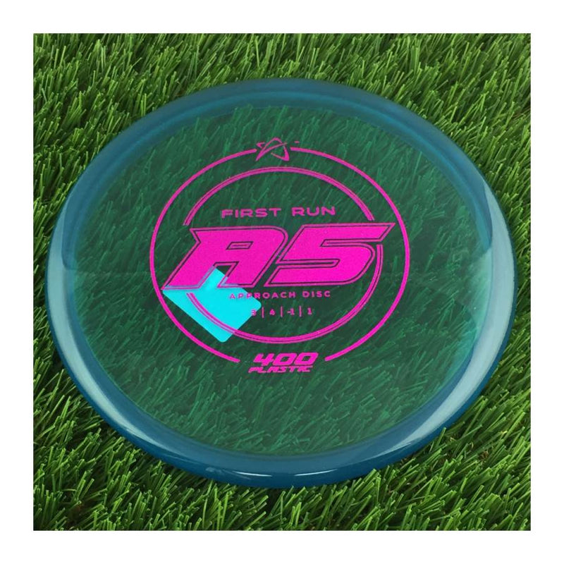 Prodigy 400 A5 with First Run Stamp - 176g - Translucent Blue