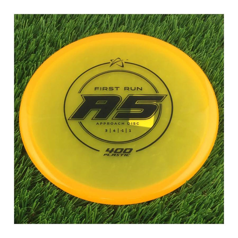 Prodigy 400 A5 with First Run Stamp - 174g - Translucent Orange
