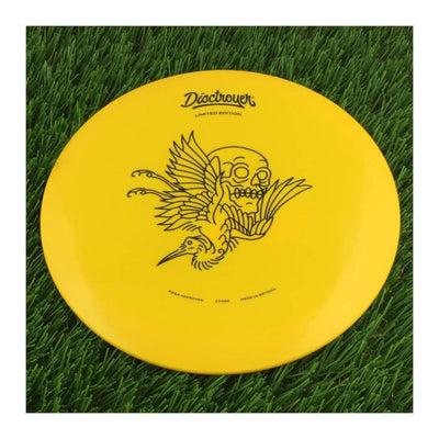 Disctroyer A-Medium Stork FD-8 with Tattoo - Limited Edition Stamp - 171g - Solid Yellow