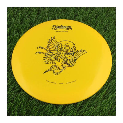 Disctroyer A-Medium Stork FD-8 with Tattoo - Limited Edition Stamp - 171g - Solid Yellow