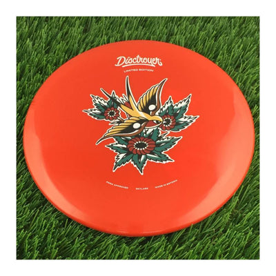 Disctroyer A-Medium Skylark / Looke MR-5 with Colored Tattoo - Limited Edition Stamp - 173g - Solid Red
