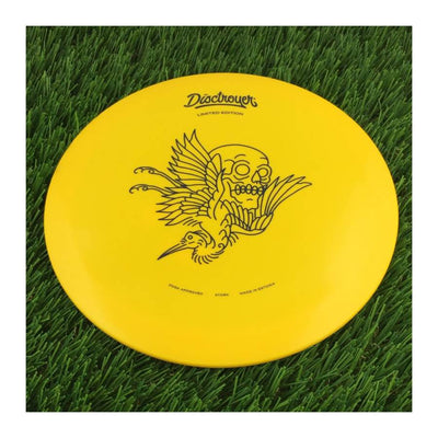 Disctroyer A-Hard Stork FD-8 with Tattoo - Limited Edition Stamp - 173g - Solid Yellow