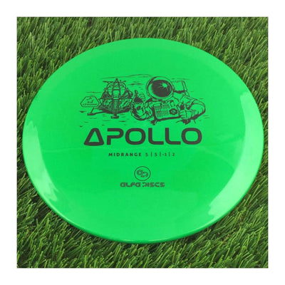 Alfa Chrome Apollo with Special Edition Astronaut Stamp - 176g - Solid Green