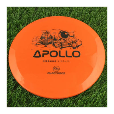 Alfa Chrome Apollo with Special Edition Astronaut Stamp - 174g - Solid Orange