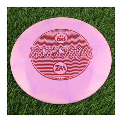 Dynamic Discs Fuzion-X Burst Maverick with Zach Melton 2022 Tour Series Stamp - 174g - Solid Purple