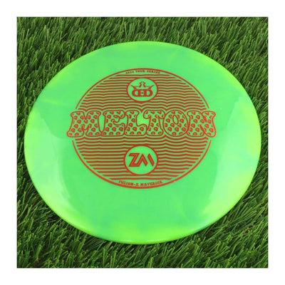 Dynamic Discs Fuzion-X Burst Maverick with Zach Melton 2022 Tour Series Stamp - 174g - Solid Green