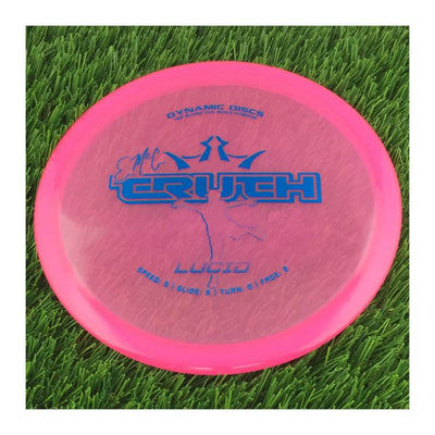 Dynamic Discs Lucid EMAC Truth with Eric McCabe 2010 World Champion Stamp - 169g - Translucent Pink