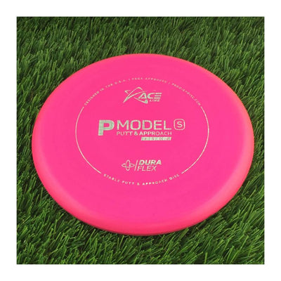 Prodigy Ace Line DuraFlex P Model S with Cale Leiviska 2021 Bottom Stamp Stamp - 174g - Solid Pink