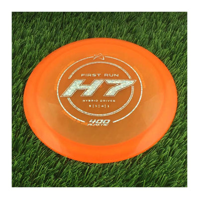 Prodigy 400 H7 with First Run Stamp - 176g - Translucent Orange