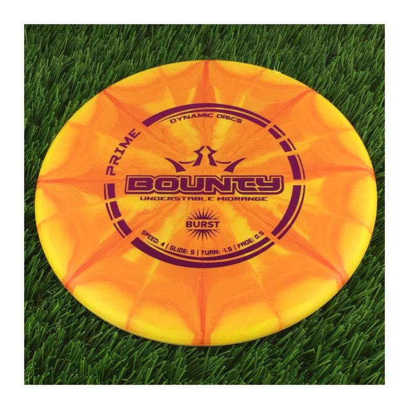 Dynamic Discs Prime Burst Bounty - 177g - Solid Orange